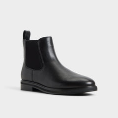 Librah in Black - Chelsea boot, Block heel