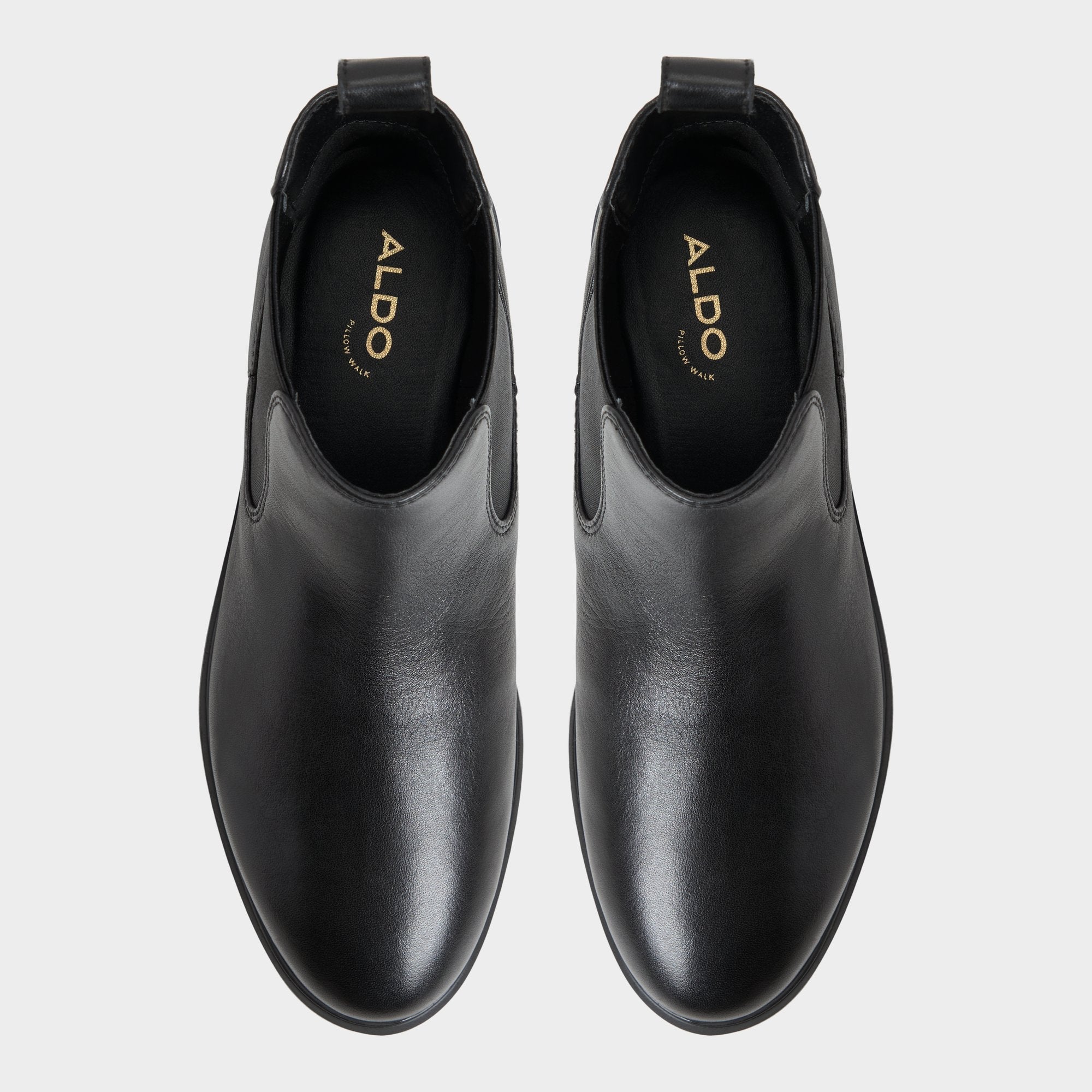 Librah in Black - Chelsea boot, Block heel