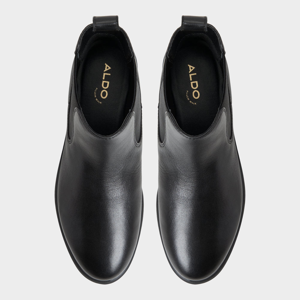 Librah in Black - Chelsea boot, Block heel