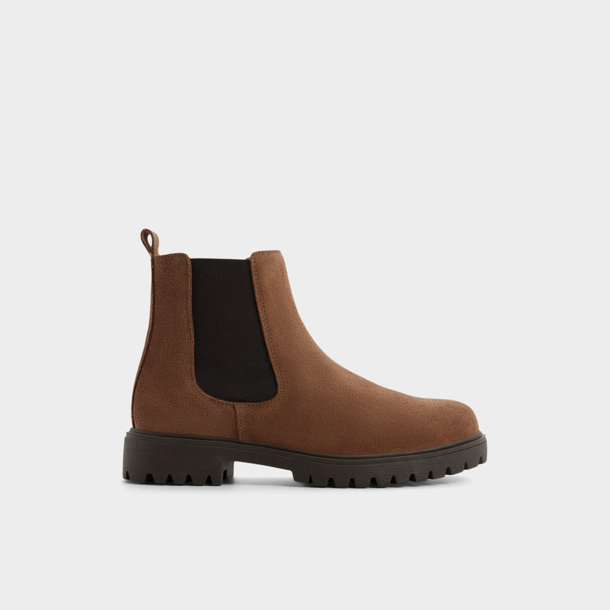 Adalitlan in Taupe - Chelsea boot, Lug sole