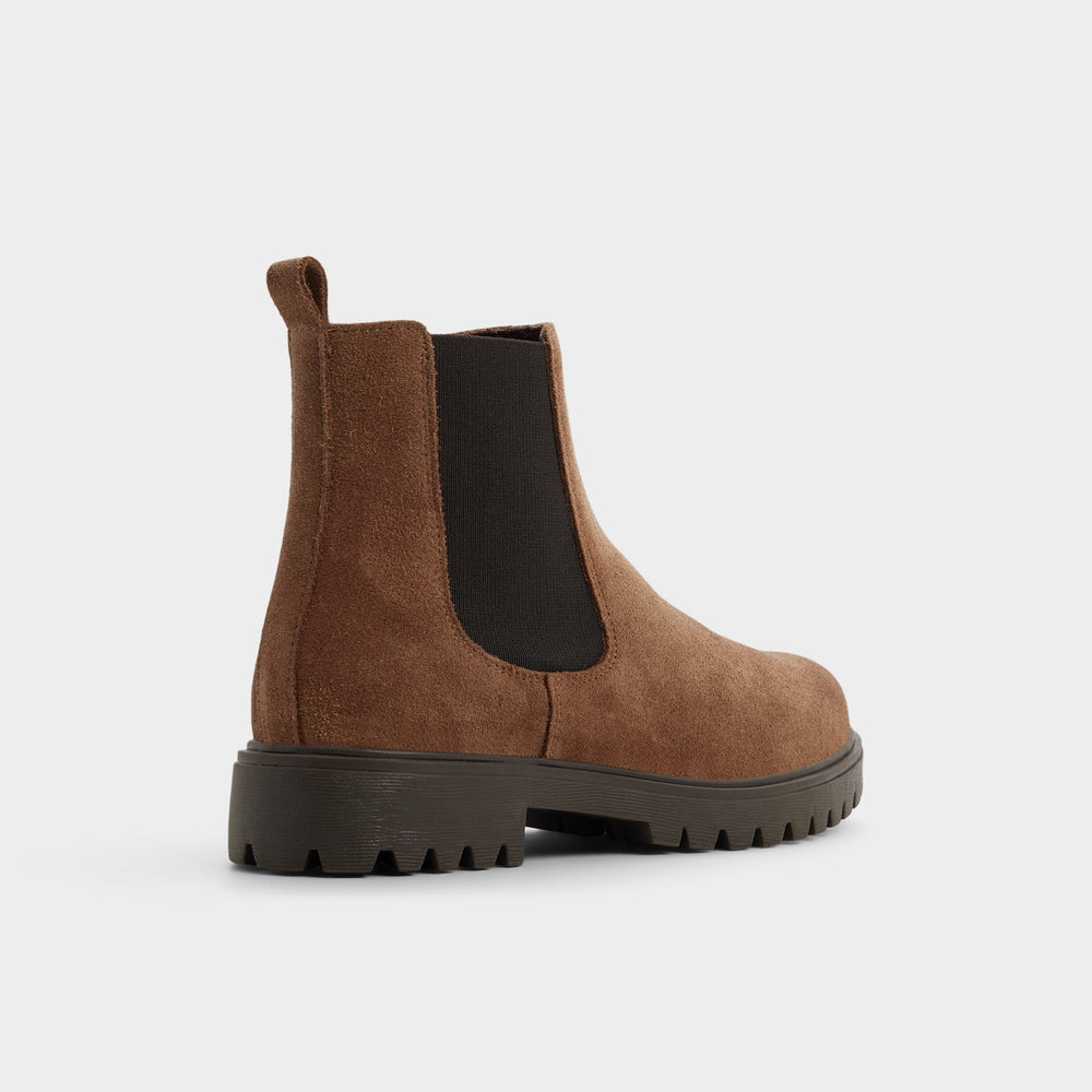 Adalitlan in Taupe - Chelsea boot, Lug sole