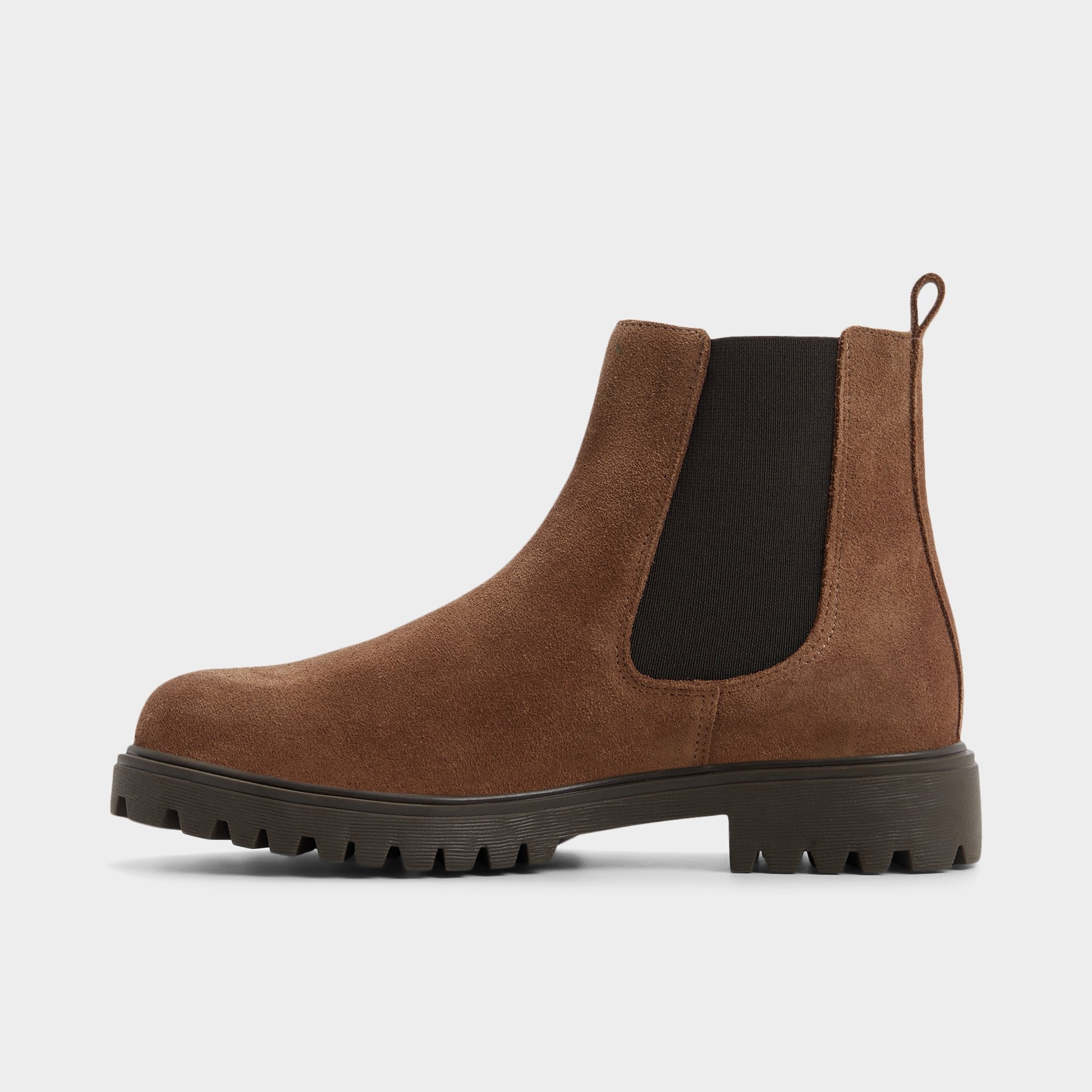 Adalitlan in Taupe - Chelsea boot, Lug sole