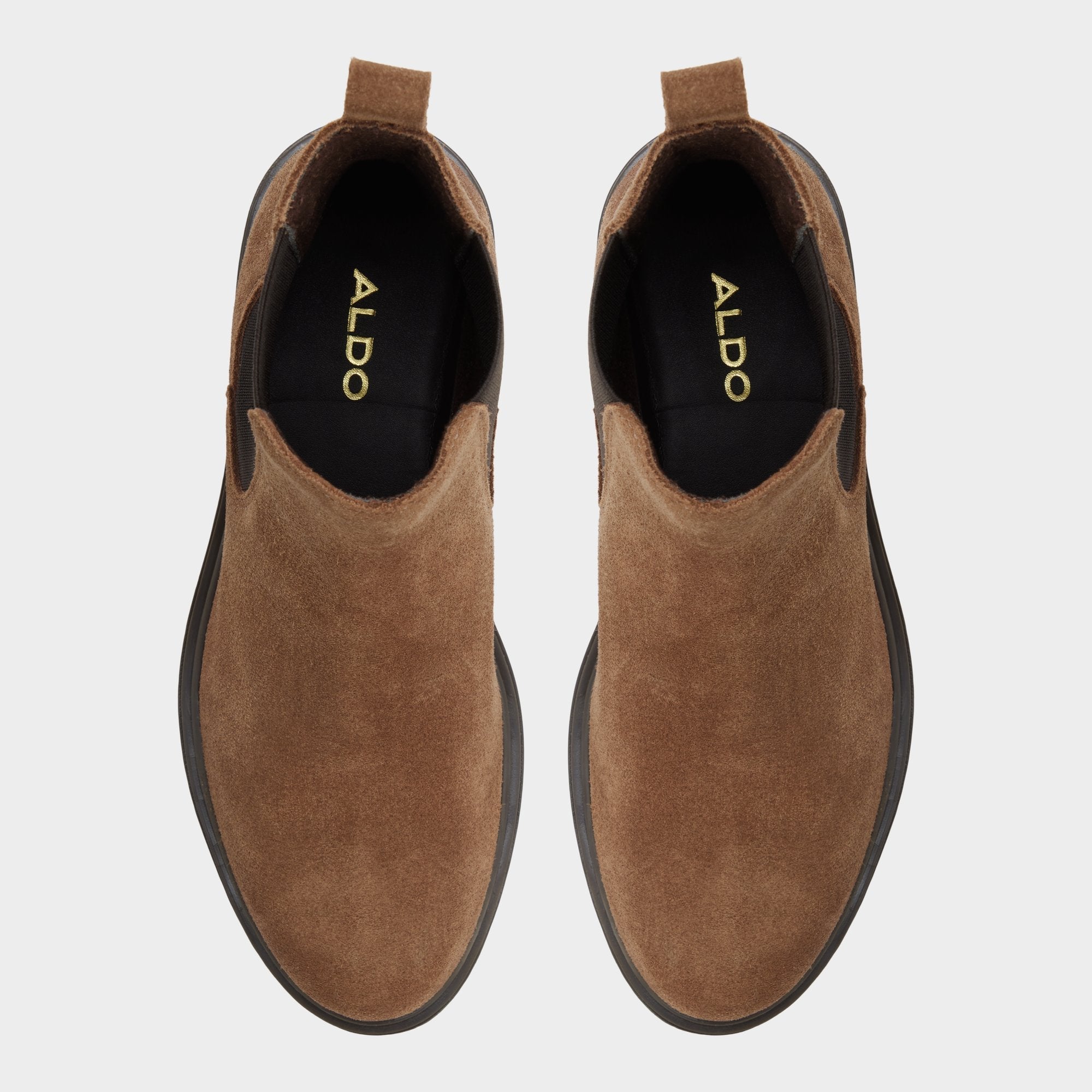 Adalitlan in Taupe - Chelsea boot, Lug sole