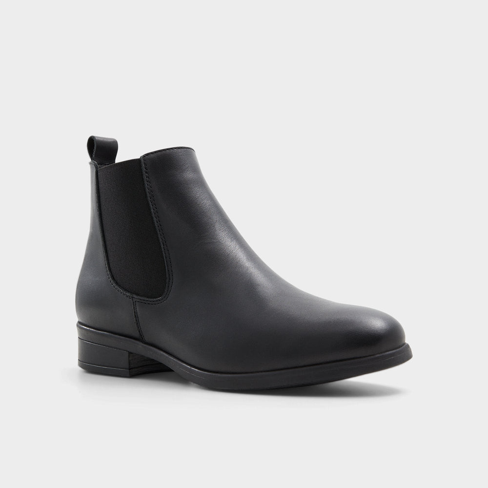 Wicoenia Black Women's Ankle boots - Chelsea boot, Block heel