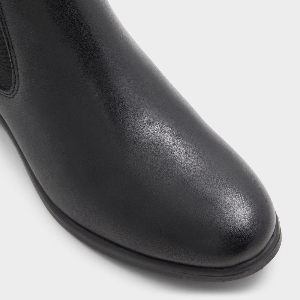 Wicoenia Black Women's Ankle boots - Chelsea boot, Block heel