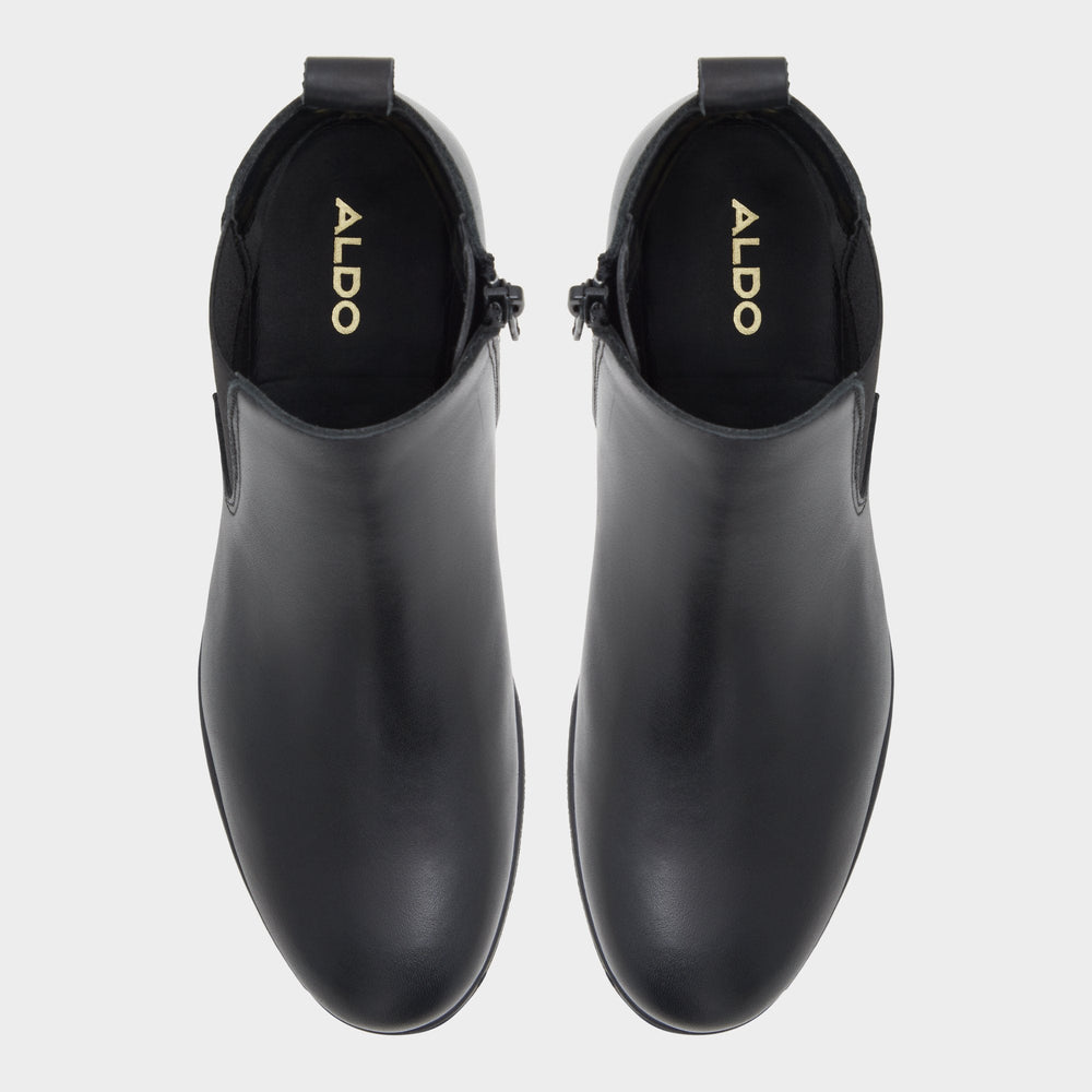 Wicoenia Black Women's Ankle boots - Chelsea boot, Block heel