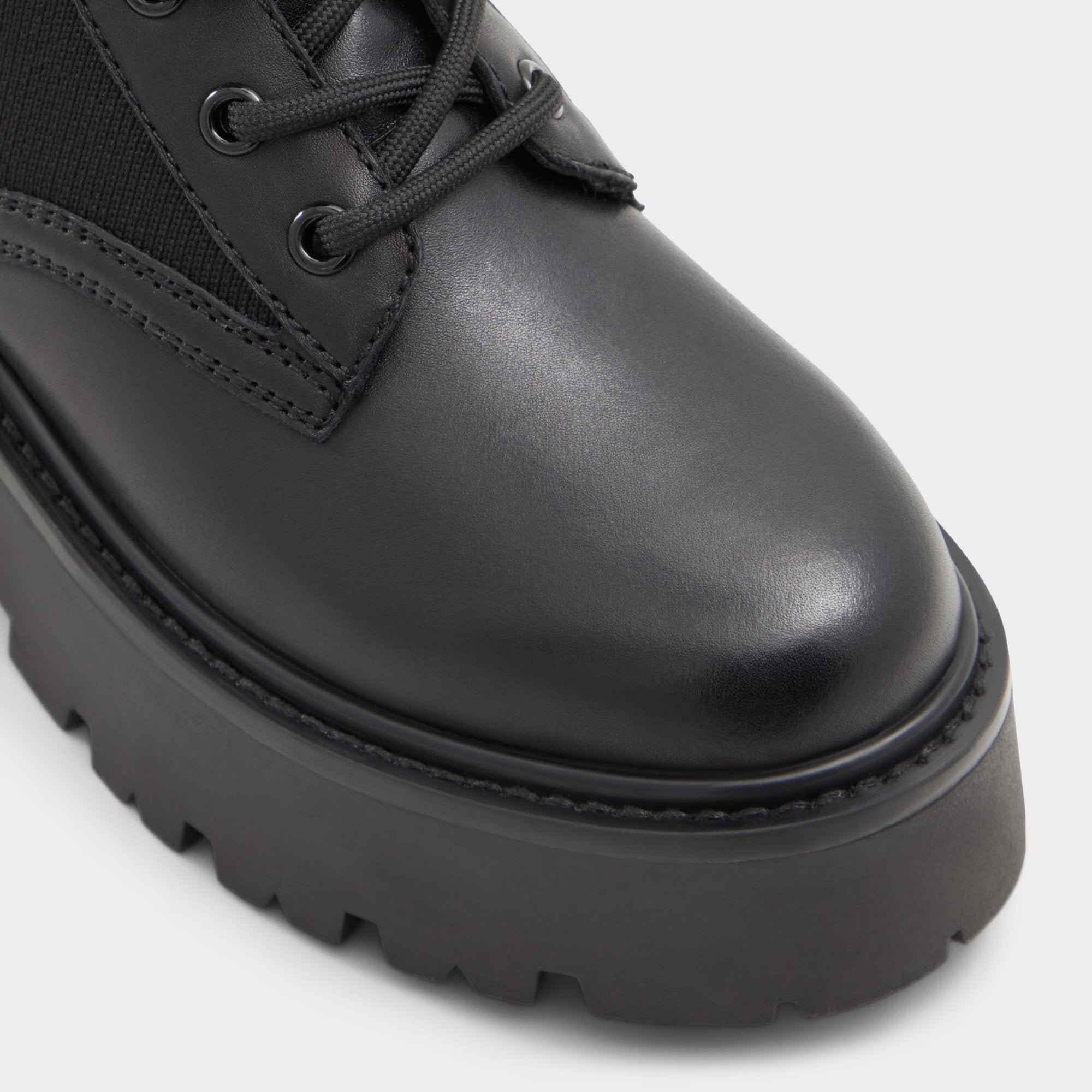 Talaleryknit Black Women's Combat boots - Combat ankle boot, Black