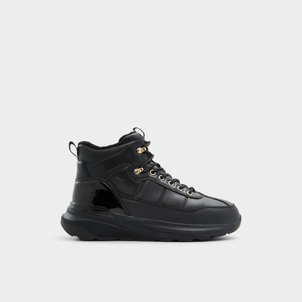 Priemeth Black Women's Winter boots - Lace-up boot, Black