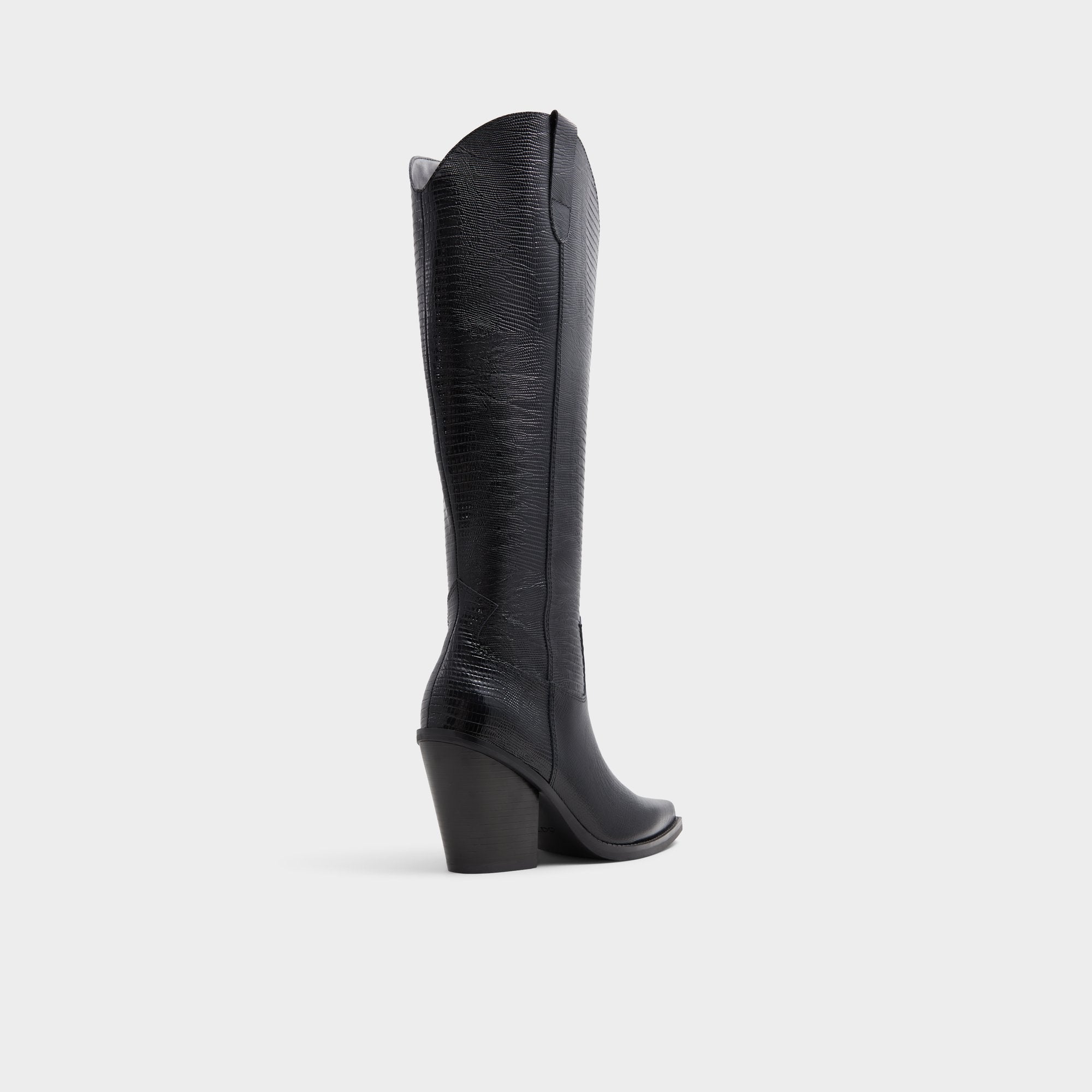 Nevada-wc Black Women's Western - Western knee-high boot, Black