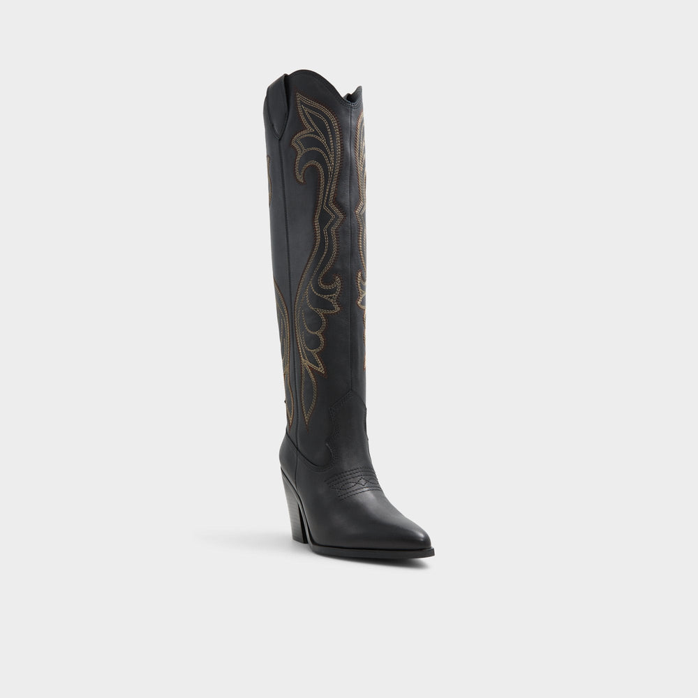 Alamo Other Black Women's Tall Boots - Western boot, Cup sole