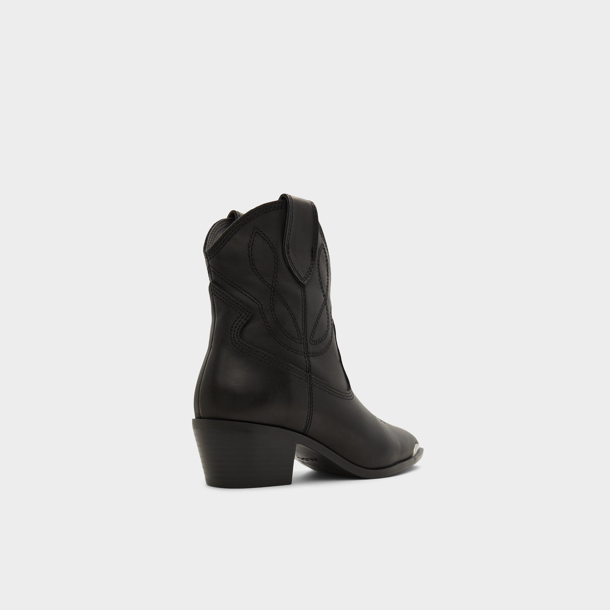 Valley Black Women's Western - Western boot, Block heel