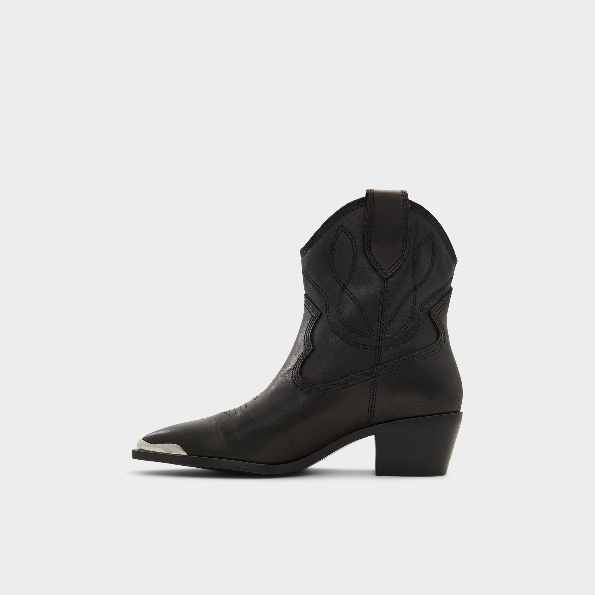 Valley Black Women's Western - Western boot, Block heel