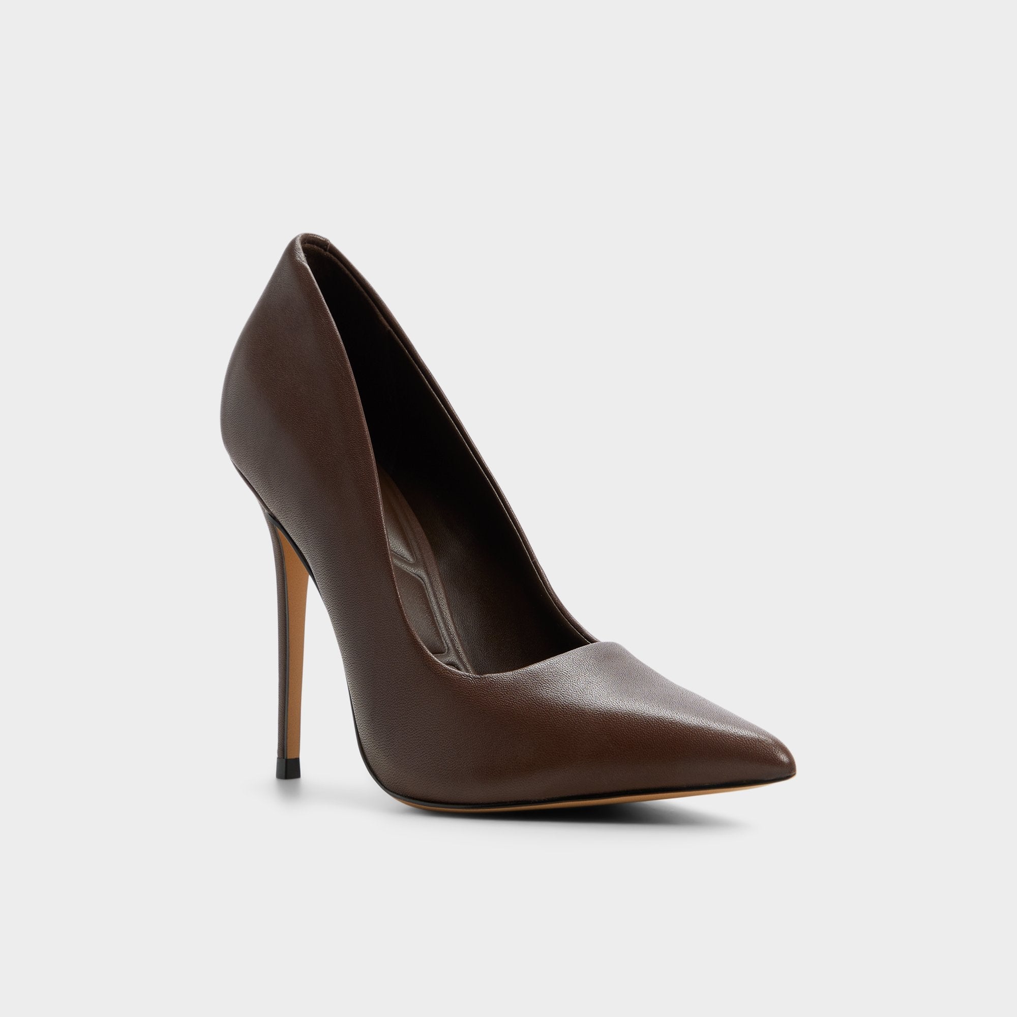 Stasya in Dark Brown - Pump, Stiletto heel