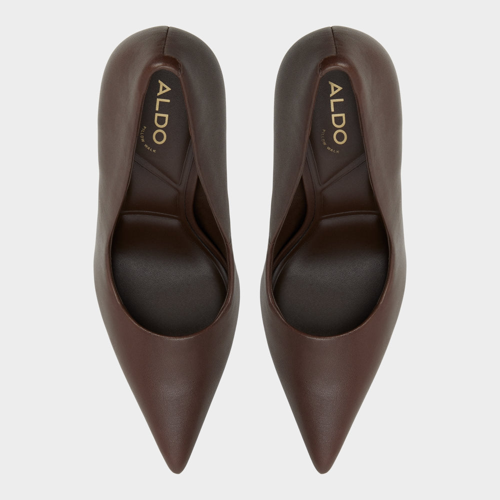 Stasya in Dark Brown - Pump, Stiletto heel