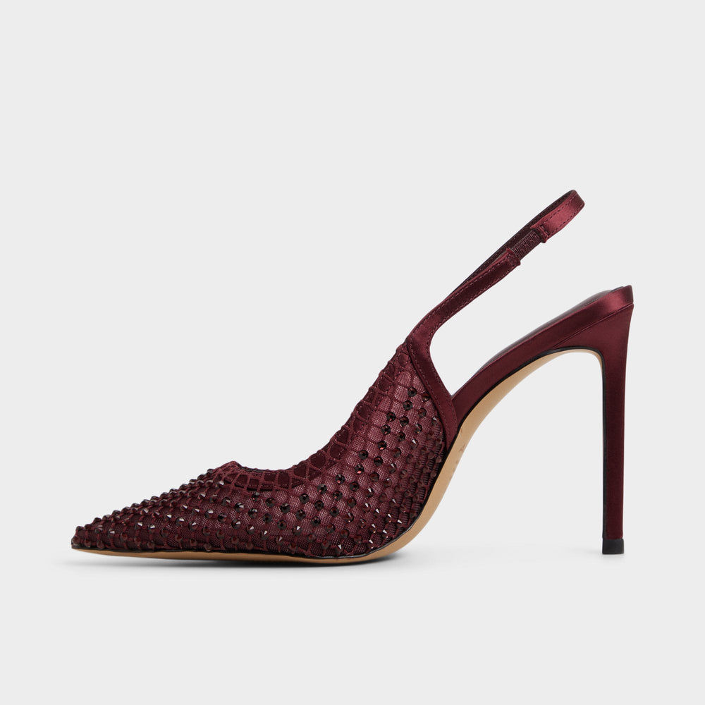 Marciana in Burgundy 14151906 - Slingback heel, Stiletto heel