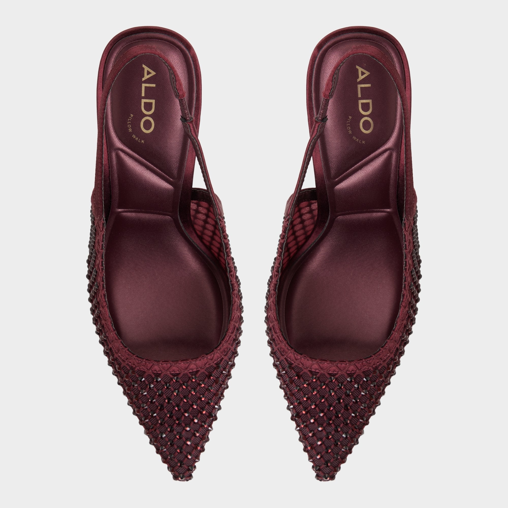 Marciana in Burgundy 14151906 - Slingback heel, Stiletto heel