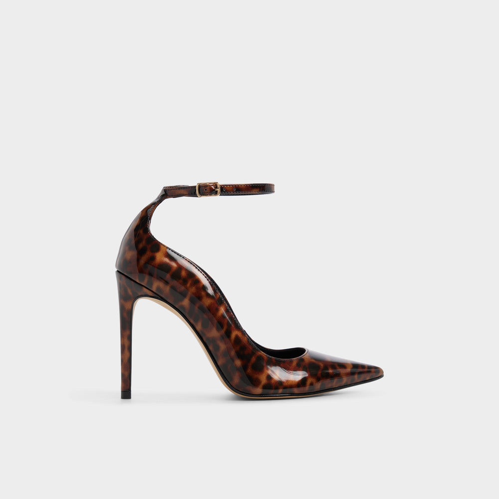 Antigua in Open Brown - Pump, Stiletto heel