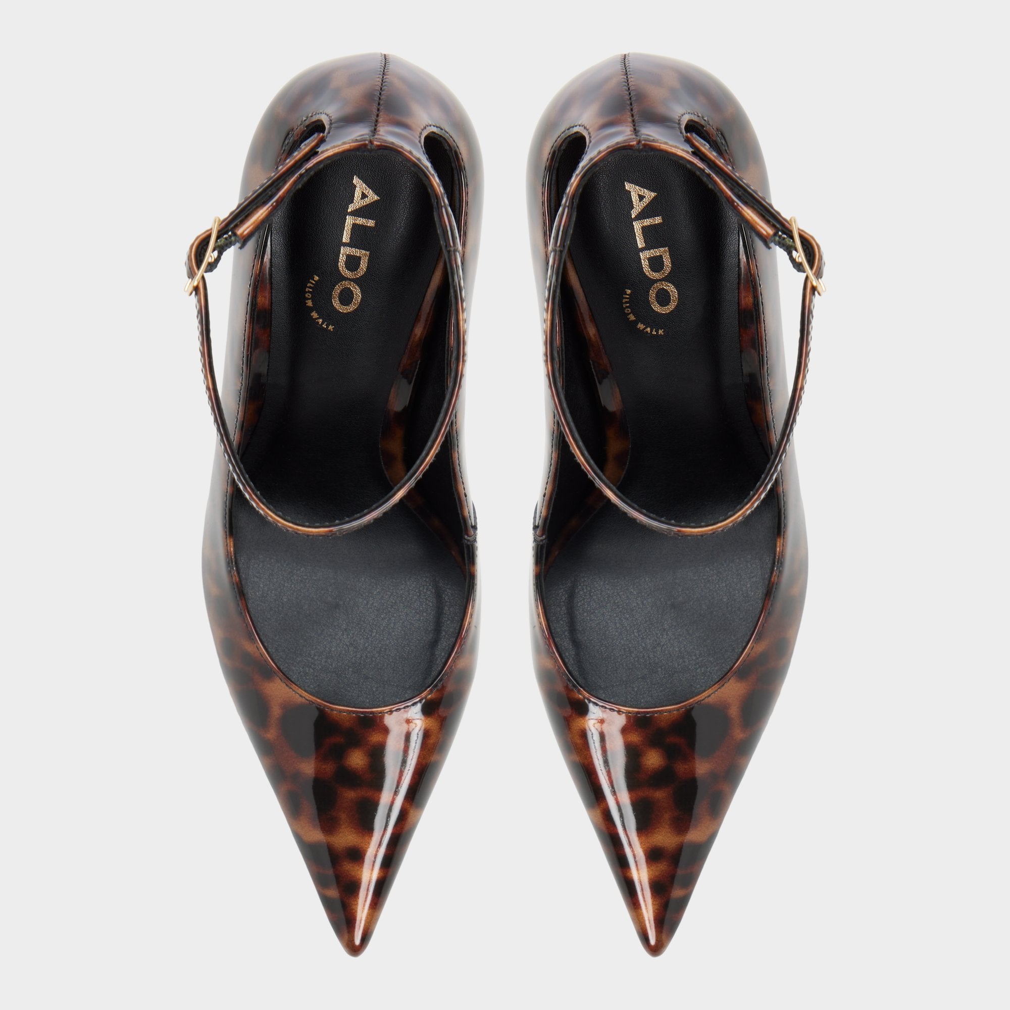 Antigua in Open Brown - Pump, Stiletto heel
