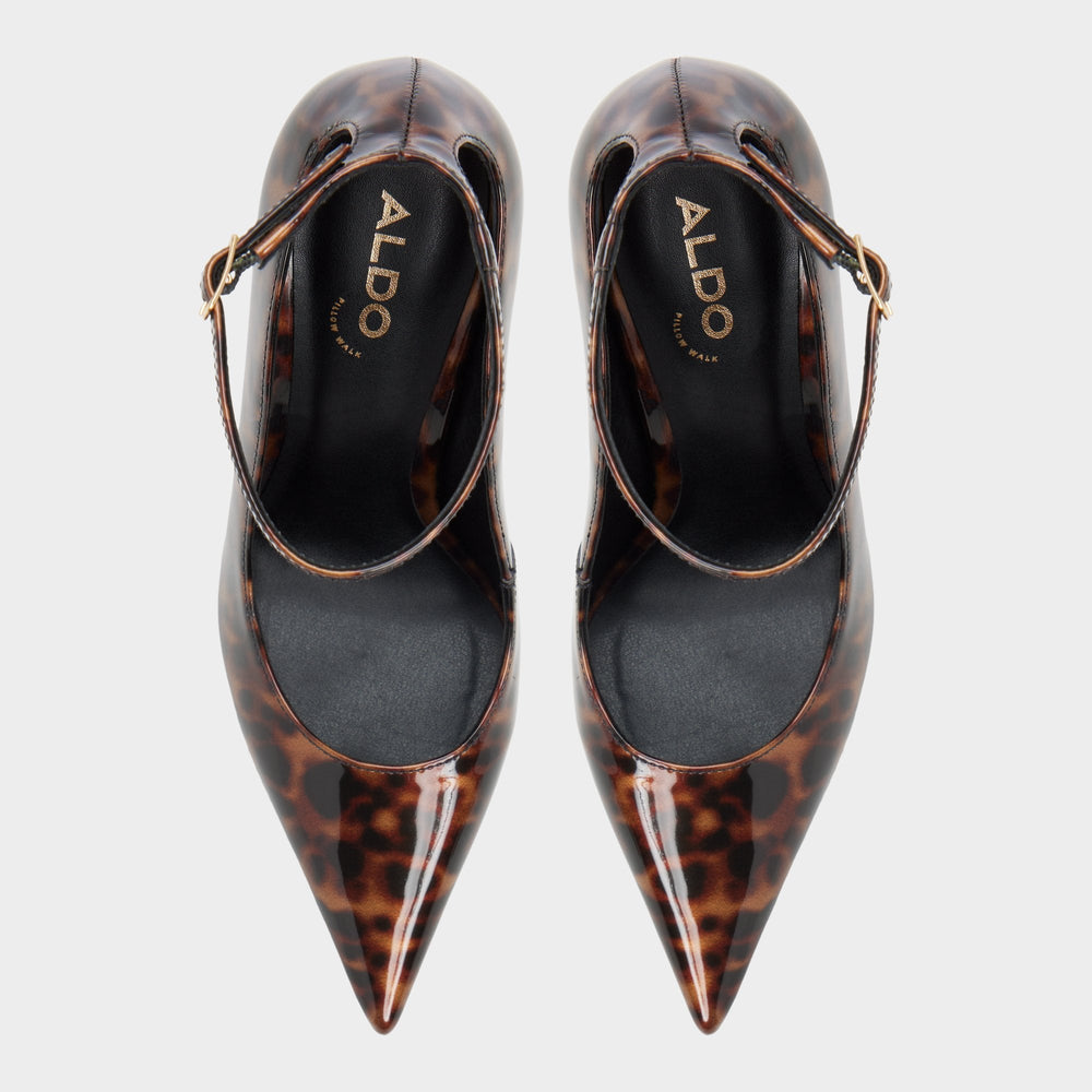 Antigua in Open Brown - Pump, Stiletto heel