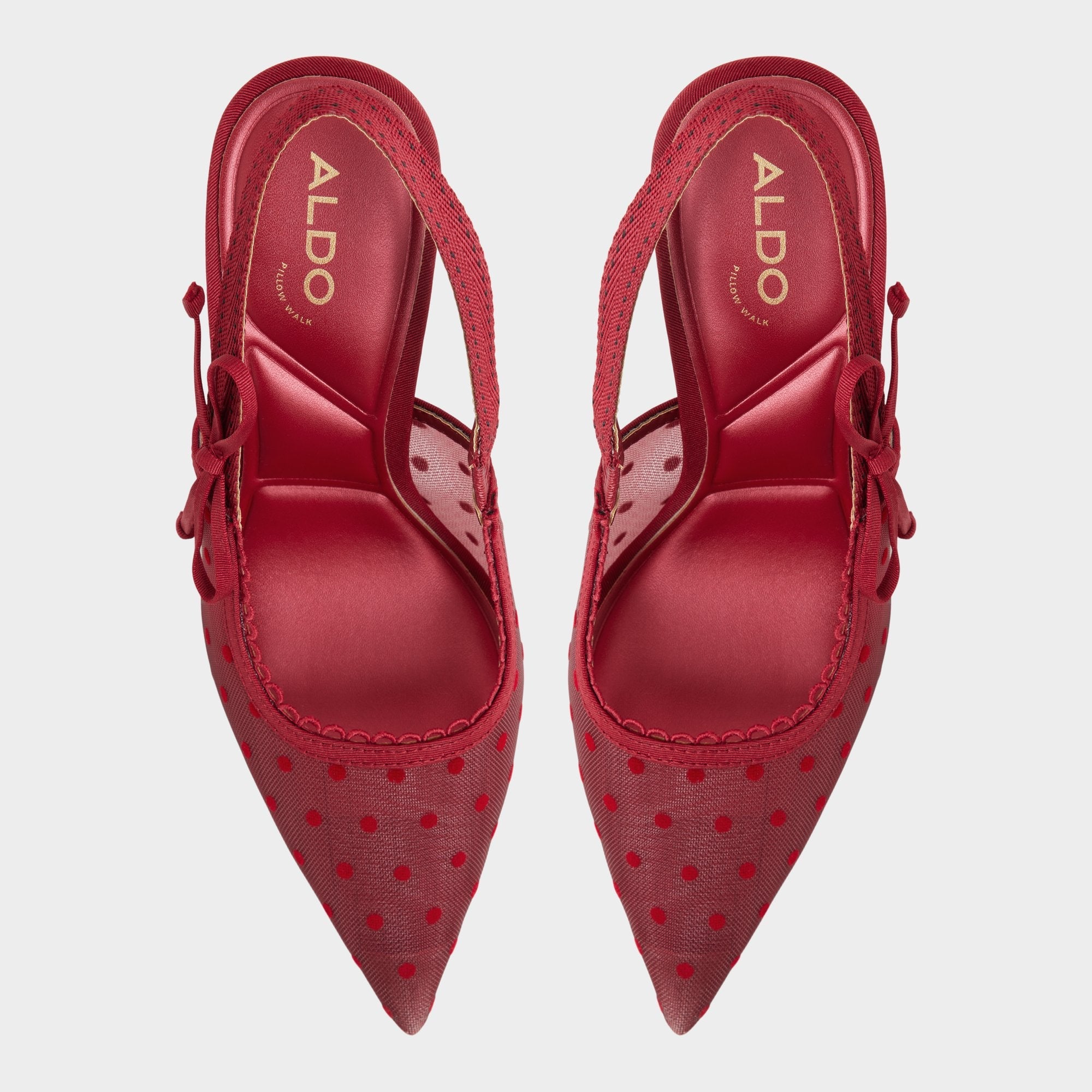 Hennie in Dark Red 14151902 - Slingback heel, Stiletto heel
