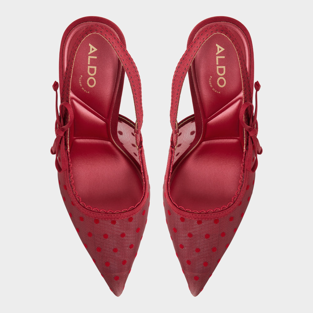 Hennie in Dark Red 14151902 - Slingback heel, Stiletto heel