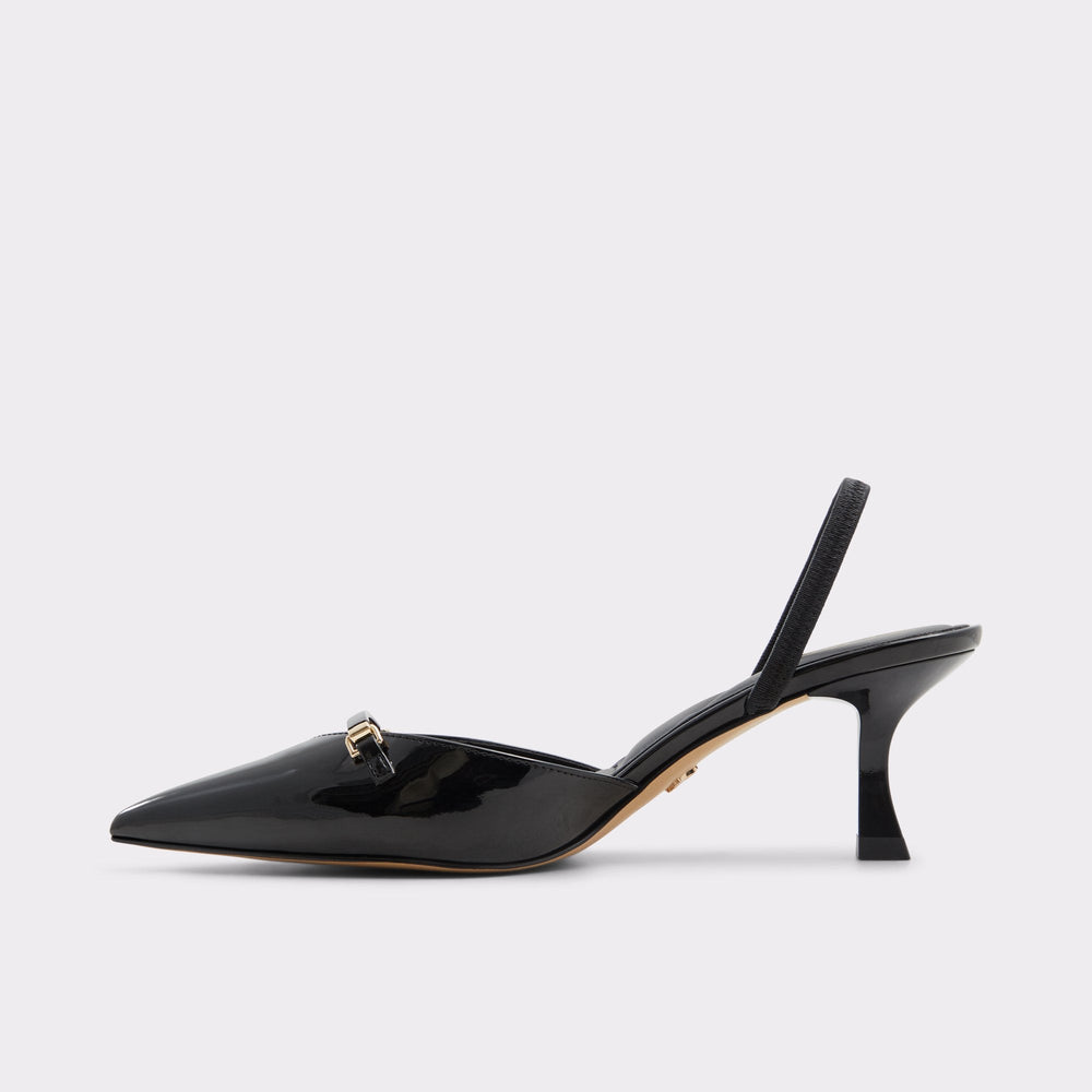 Nailah Other Black Women's Kitten heels - Slingback heel, Kitten heel