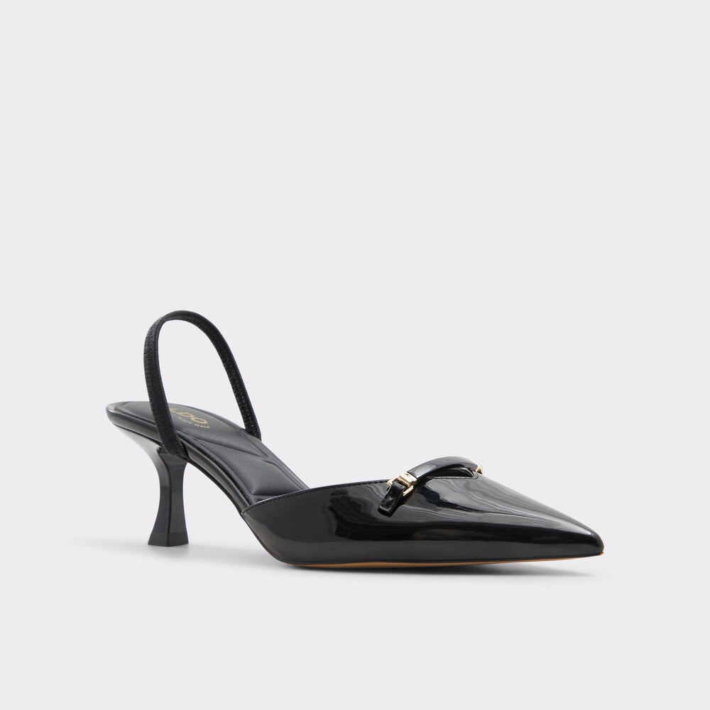 Nailah Other Black Women's Kitten heels - Slingback heel, Kitten heel