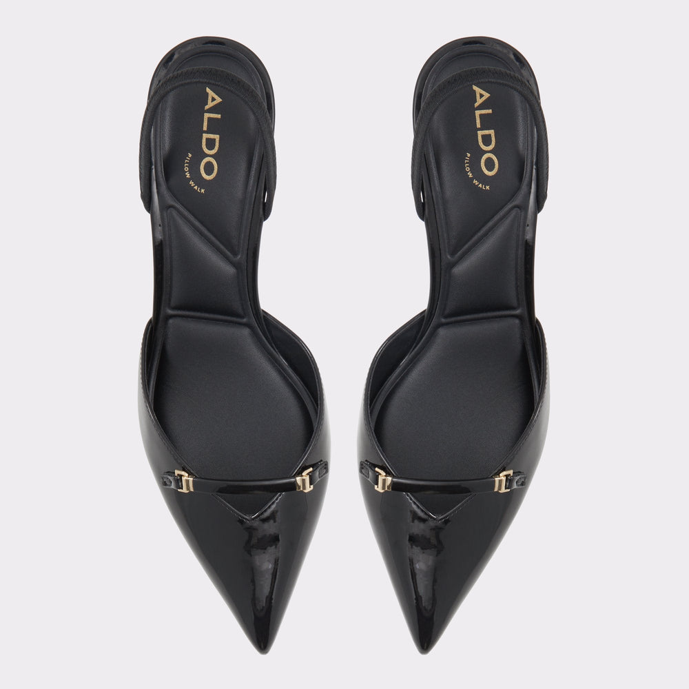 Nailah Other Black Women's Kitten heels - Slingback heel, Kitten heel