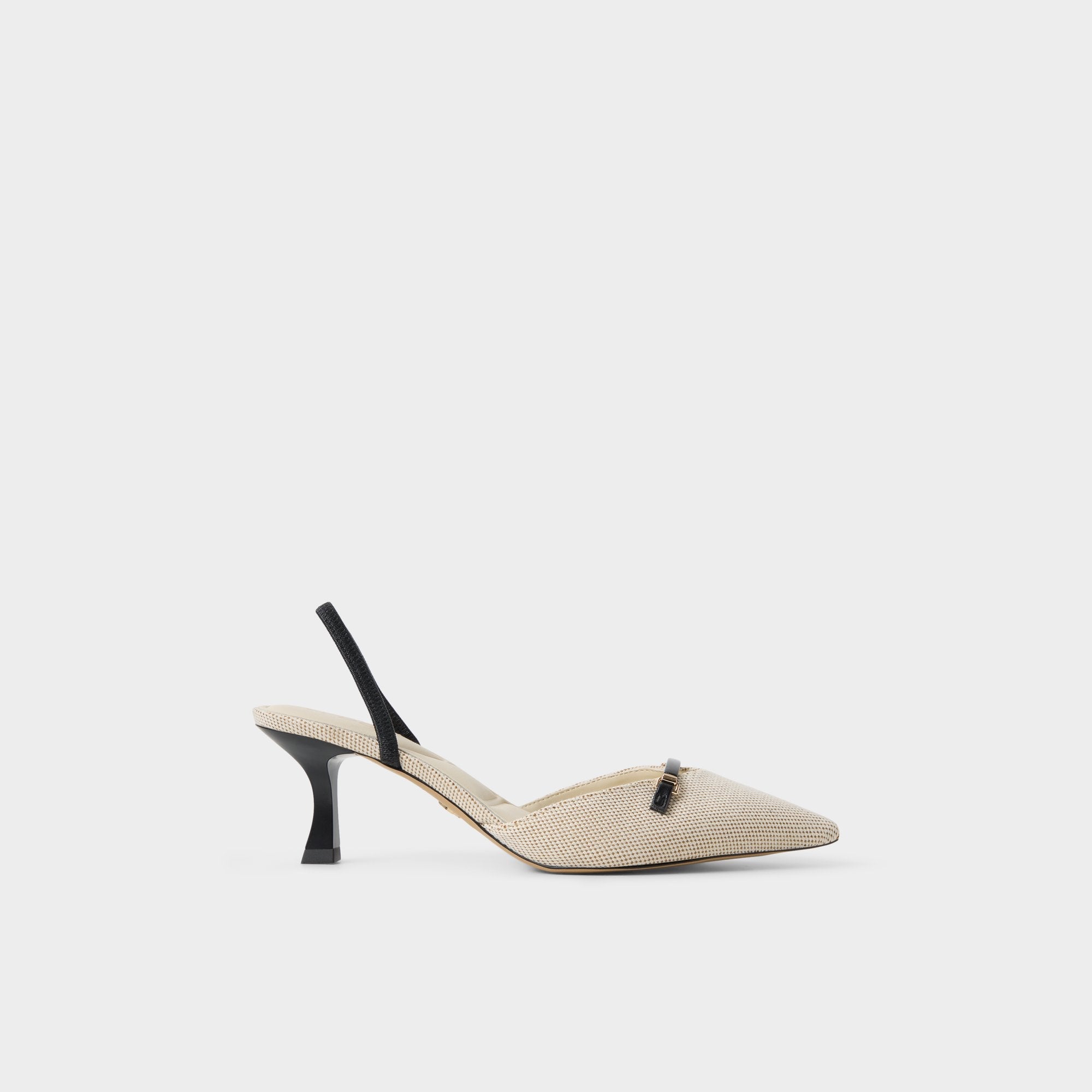 Nailah Open Natural Women's Kitten heels - Slingback heel, Kitten heel