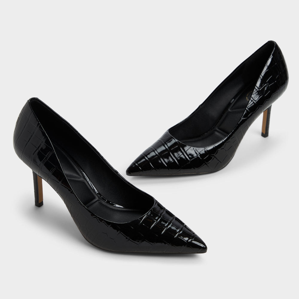Kaitie Black Women's Pumps - Pump, Stiletto heel