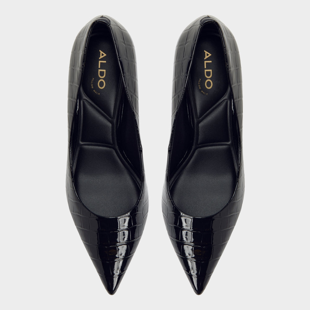 Kaitie Black Women's Pumps - Pump, Stiletto heel