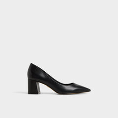 Ybalelin Black Women's Block heels - Pump, Block heel