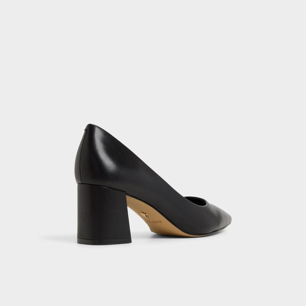 Ybalelin Black Women's Block heels - Pump, Block heel
