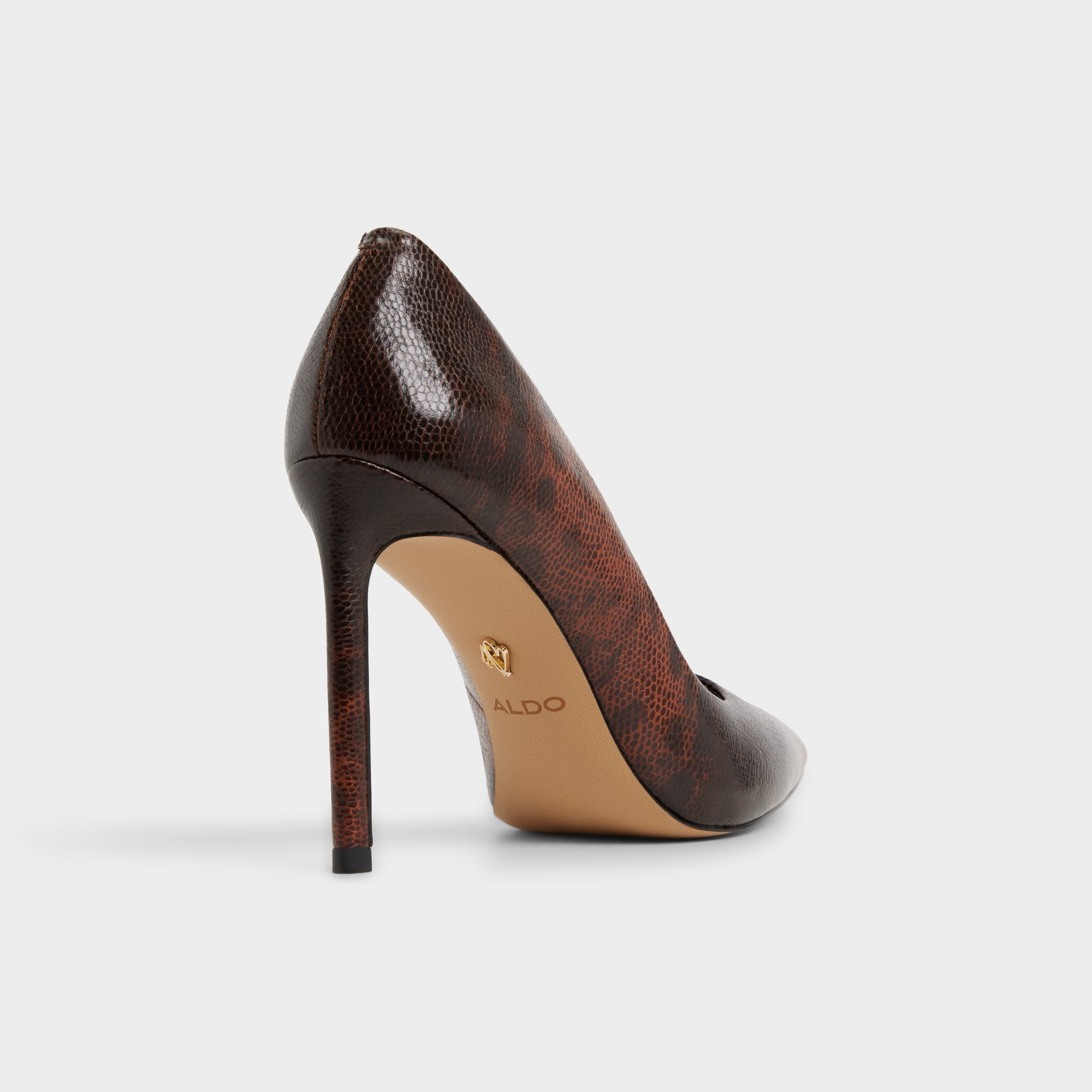 Stessy2 in 0 Open Brown - Pump, Stiletto heel