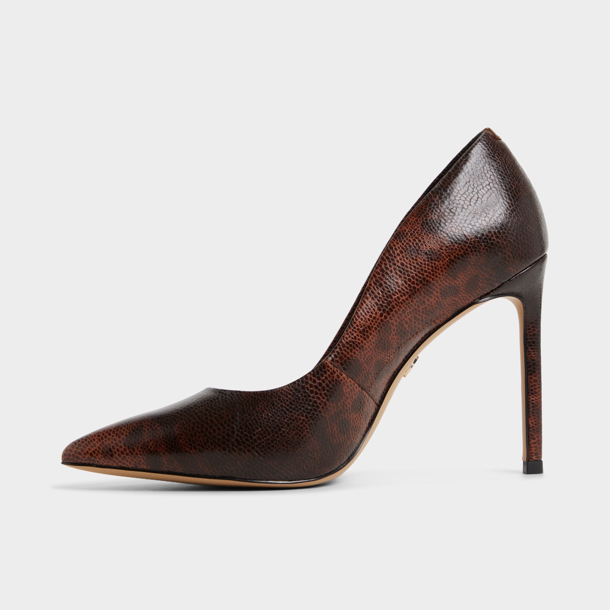 Stessy2 in 0 Open Brown - Pump, Stiletto heel