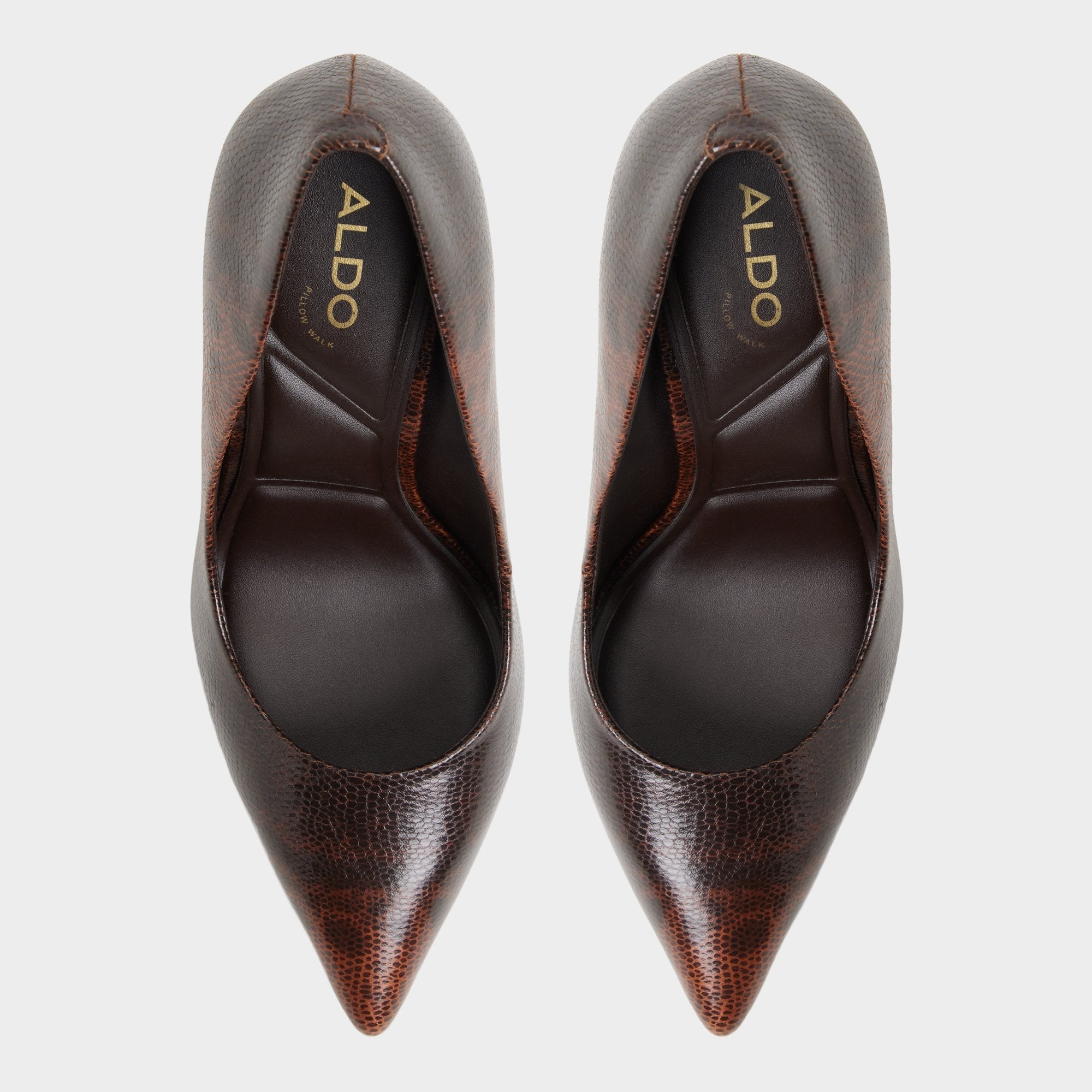 Stessy2 in 0 Open Brown - Pump, Stiletto heel