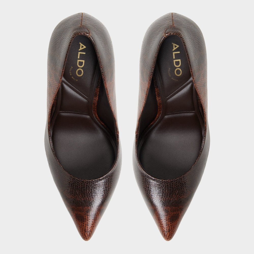 Stessy2 in 0 Open Brown - Pump, Stiletto heel