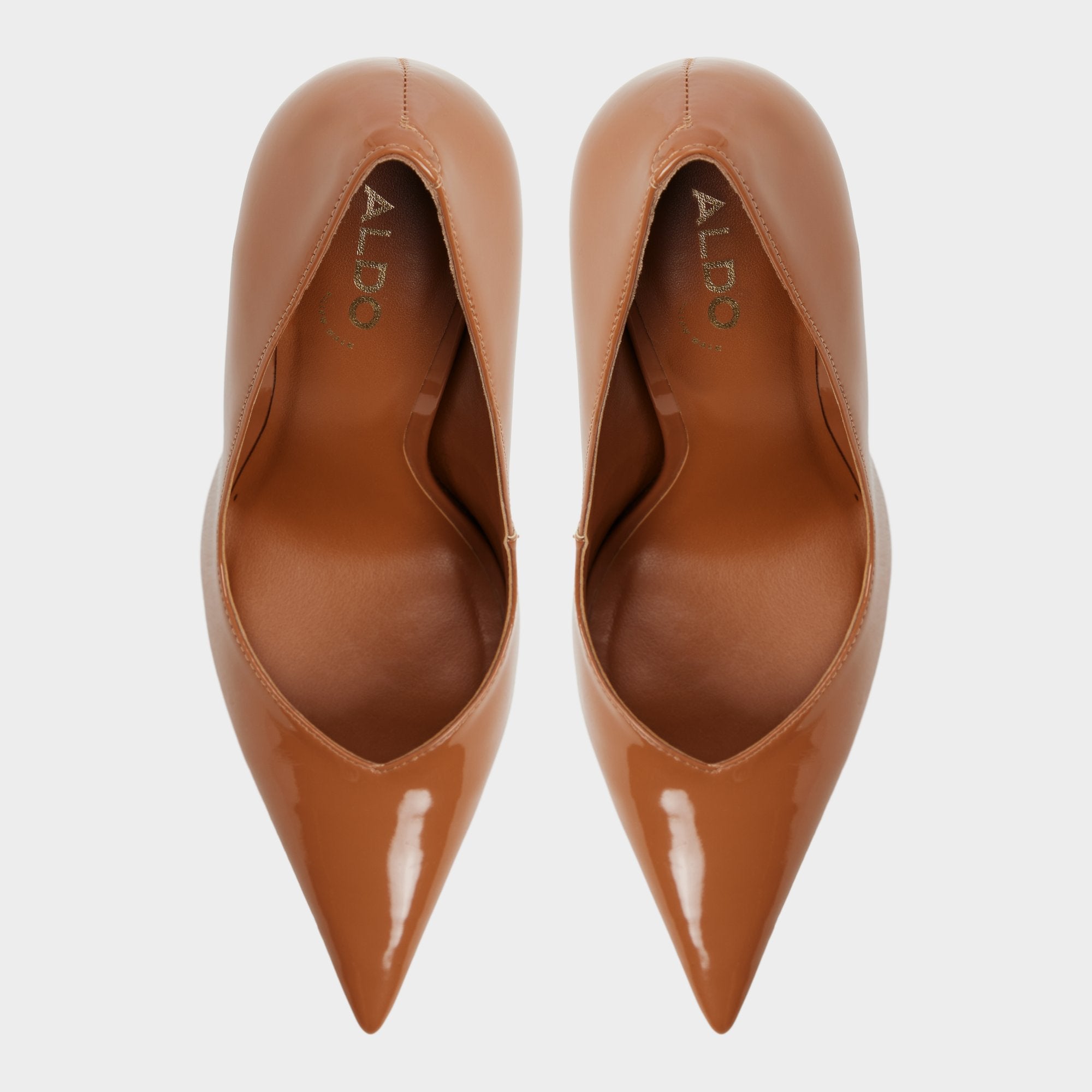 Emelie in Medium Brown - Pump, Stiletto heel