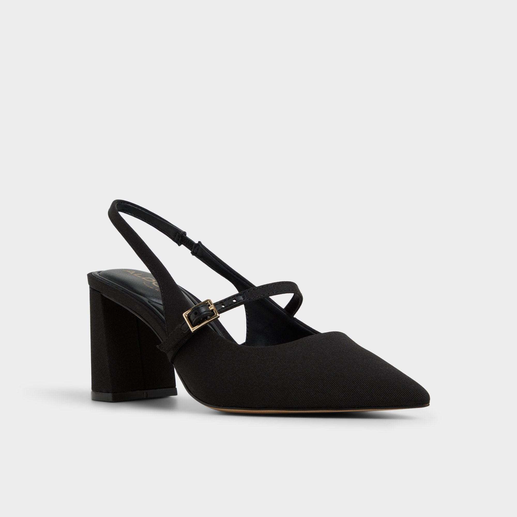 Vestian in Black 14119843 - Slingback heel, Block heel