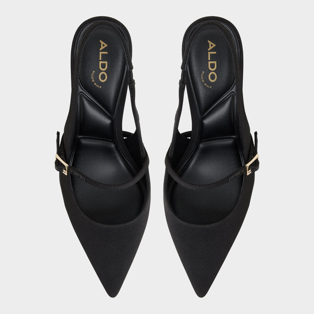 Vestian in Black 14119843 - Slingback heel, Block heel