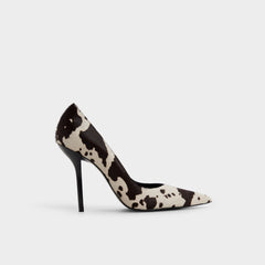 Emelie in Open Brown - Pump, Stiletto heel