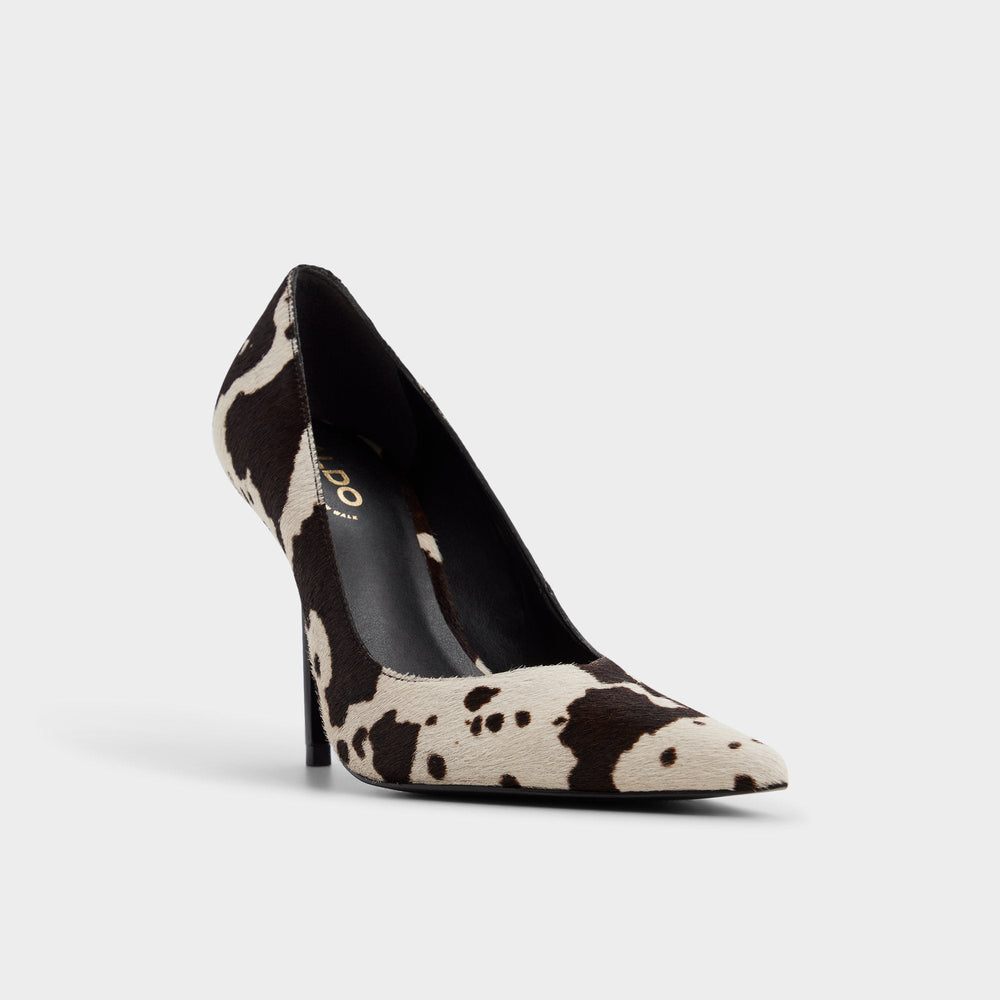 Emelie in Open Brown - Pump, Stiletto heel