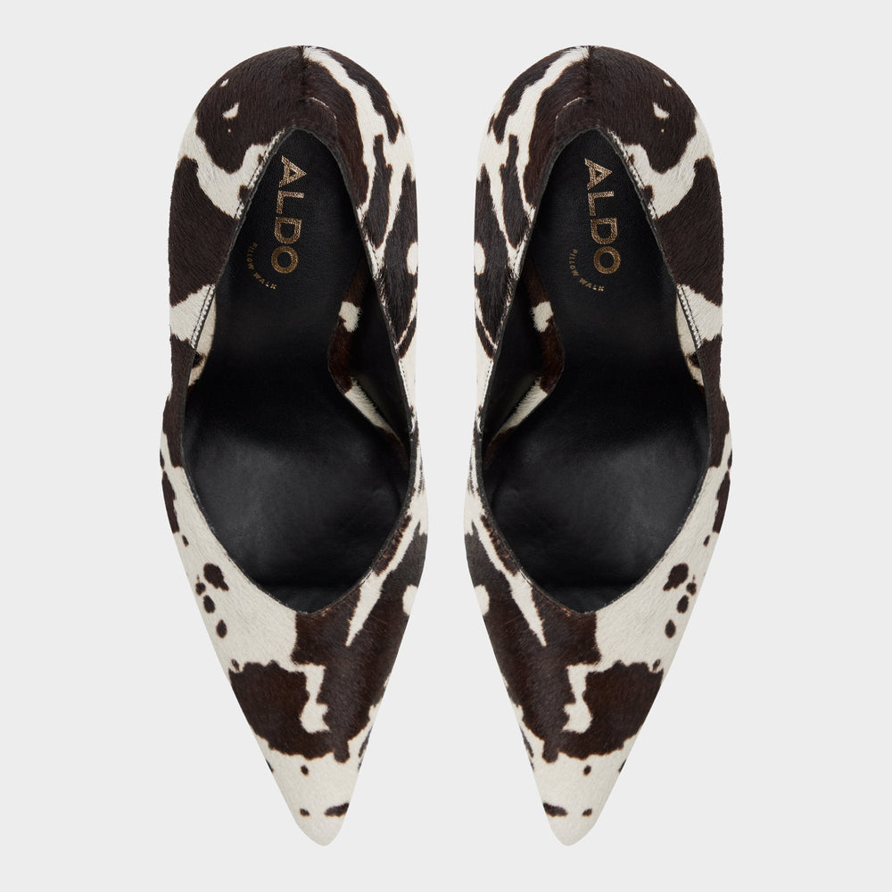 Emelie in Open Brown - Pump, Stiletto heel