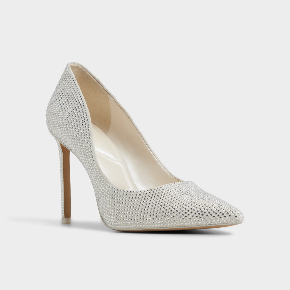 Stessy2 in 0 Other White - Pump, Stiletto heel