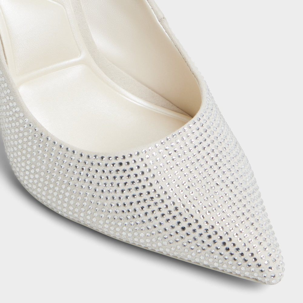 Stessy2 in 0 Other White - Pump, Stiletto heel