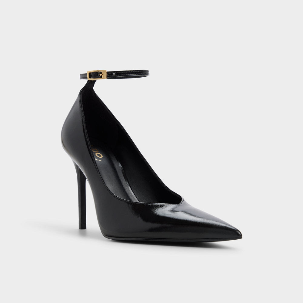 Zaira in Black - Pump, Stiletto heel