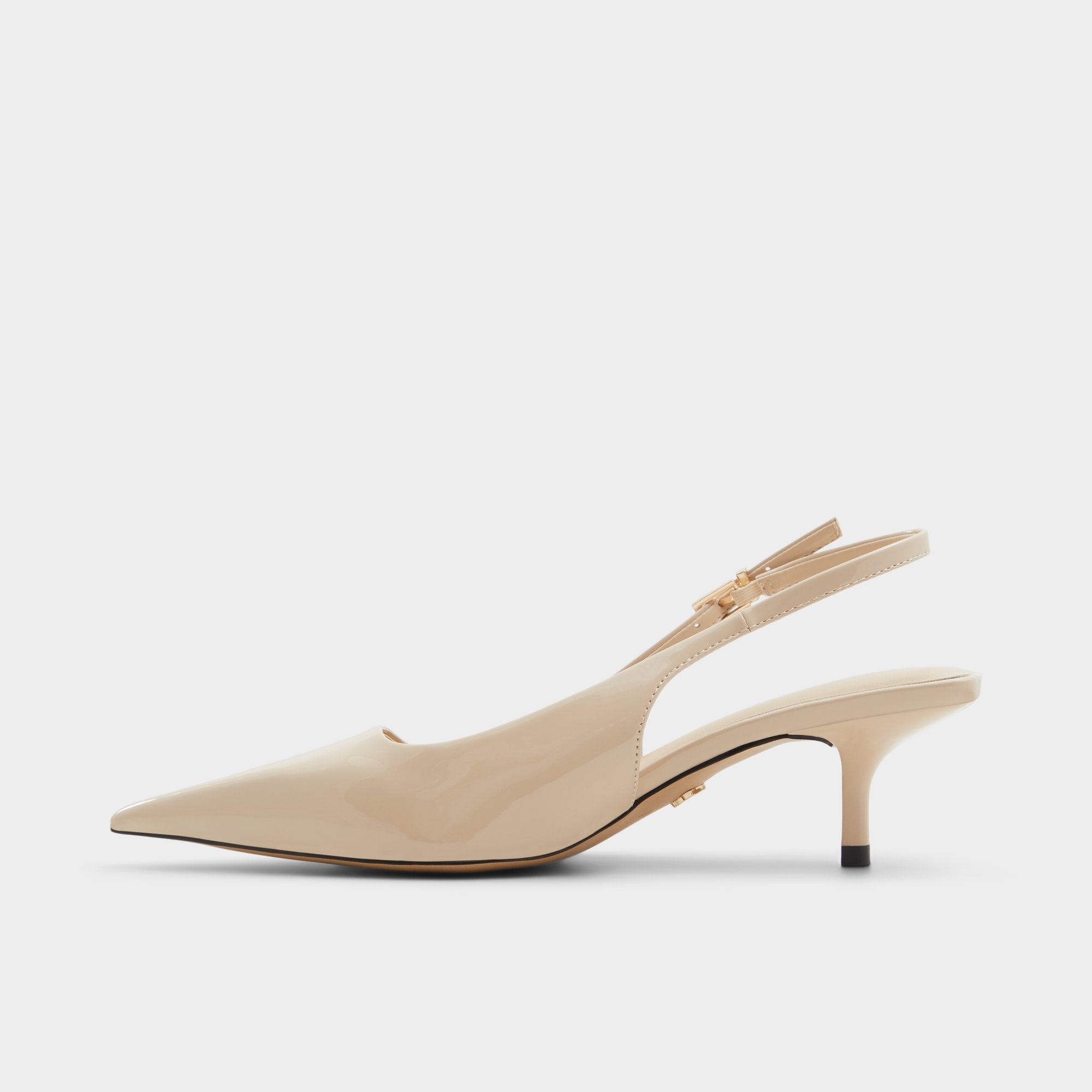 Josita Medium Beige Women's Kitten heels - Slingback heel, Kitten heel
