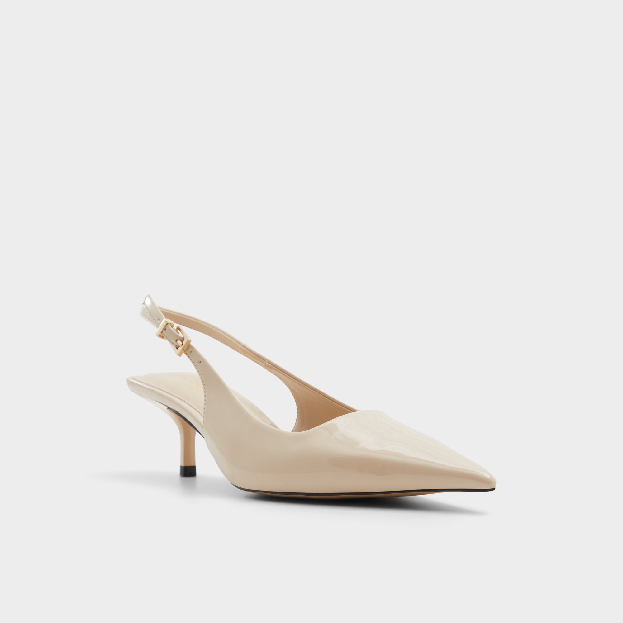 Josita Medium Beige Women's Kitten heels - Slingback heel, Kitten heel