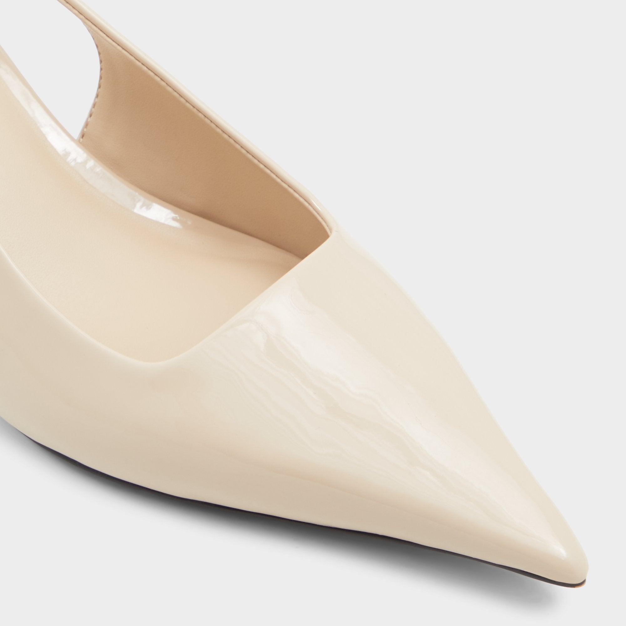 Josita Medium Beige Women's Kitten heels - Slingback heel, Kitten heel