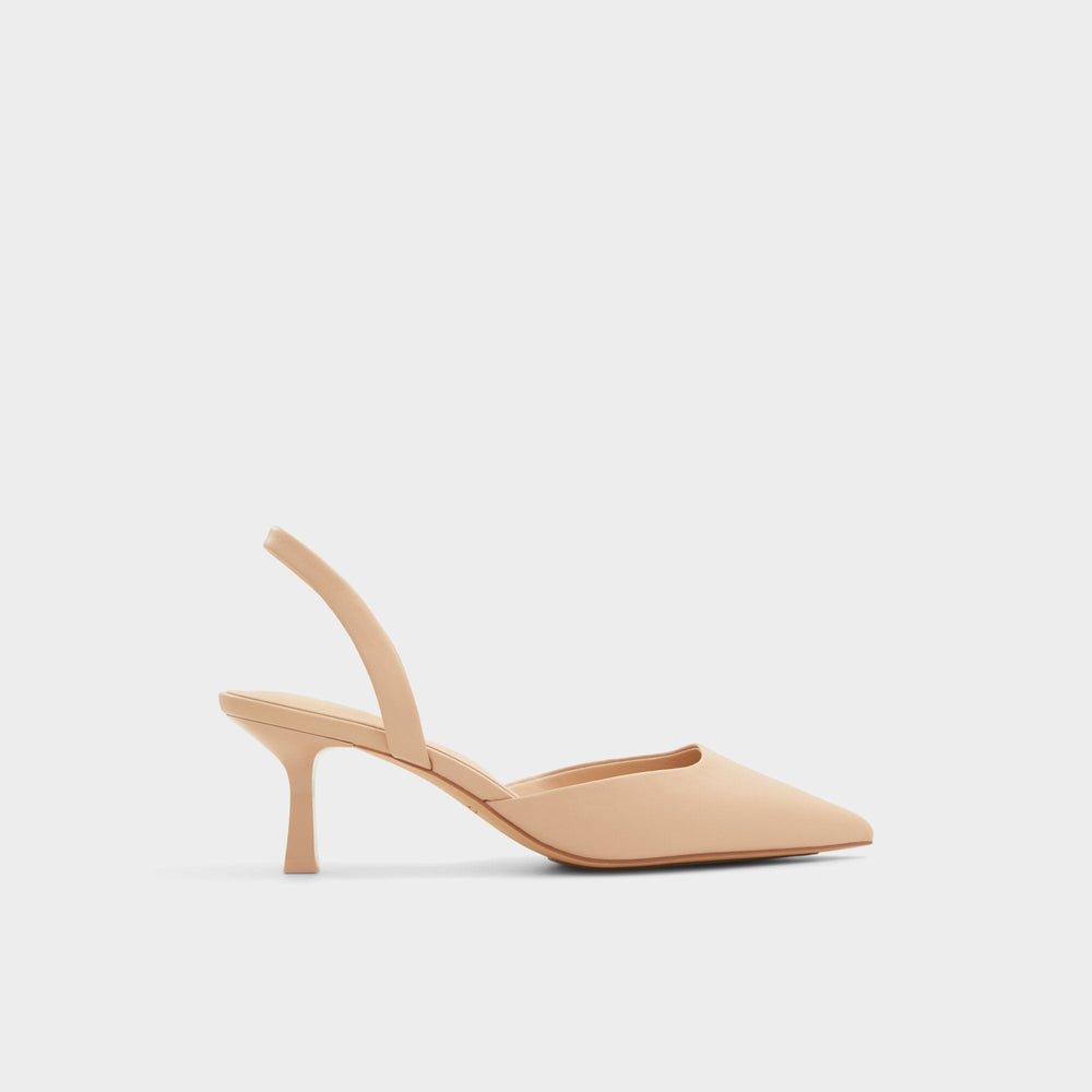Gavedessi Other Beige Women's Slingbacks - Slingback heel, Kitten heel